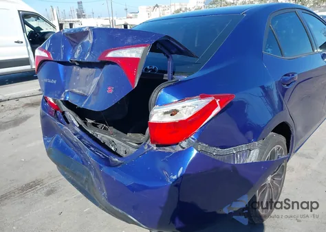 2014 Toyota Corolla S Plus z USA, uszkodzony, nr VIN 5YFBURHEXEP143861